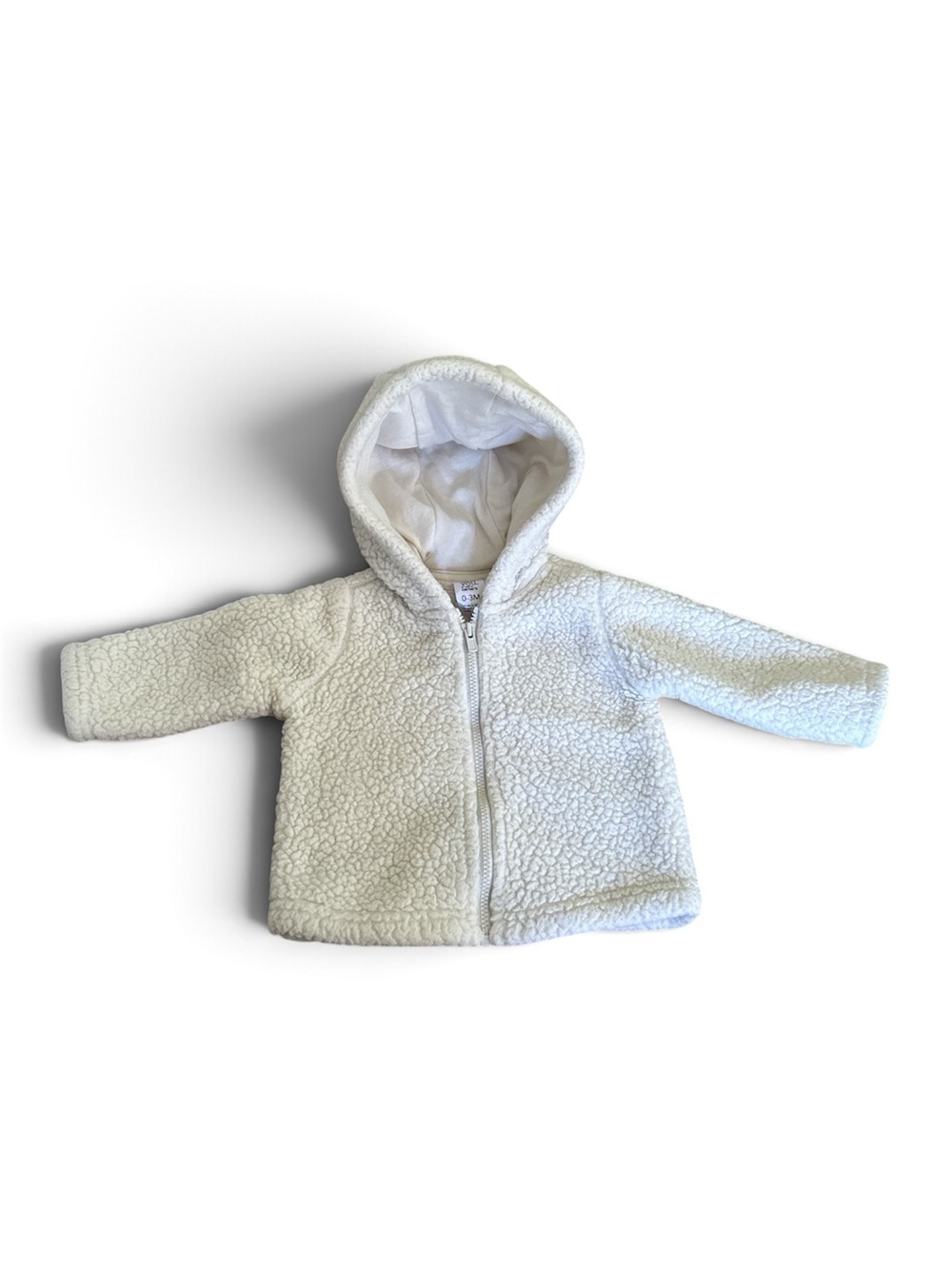 Carter's Just One You Sherpa Fleece Hoodie Jacket 0-3 Months Baby Unisex Cozy